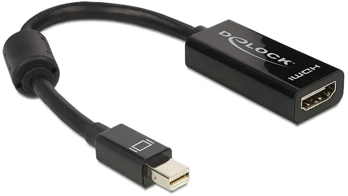 DeLOCK mini displayport 1.1 > hdmi (st-bu) adapter schwarz