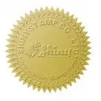 Selbstklebende Siegelsterne  Ø50 mm