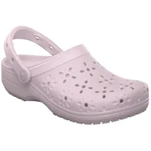Crocs Classic Floral Cut Out Clog Rosa 36