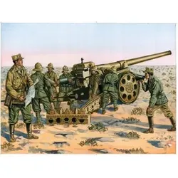 ITALERI 510006165 1:72 Italienische Kanone 149/