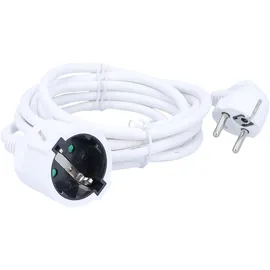 as - Schwabe AS Schwabe 50311 Strom Verlängerungskabel 16A Weiß 3.00m H05VV-F 3G 1,5mm2