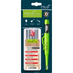 Pica Dry Longlife Automatic Pencil Tieflochmarker + 10 Spezialminen Graphit Härte H