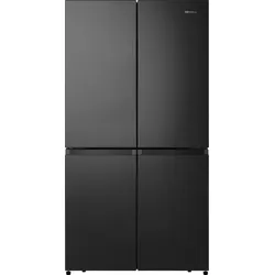 Hisense Amerikanischer Kühlschrank, schwarz RQ758N4SBFE