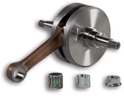 MALOSSI Krukaspen ø 16 stang 110 - slag 60 mm voor motoren met rietklep, rood