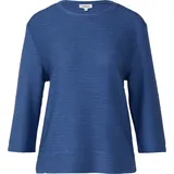 s.Oliver Leichtes Sweatshirt Struktur Blau 42