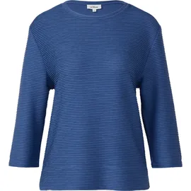 s.Oliver Leichtes Sweatshirt Struktur Blau 42