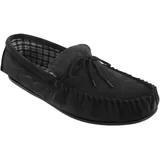 Mokkers Herren Bruce Mokassins/Hausschuhe/Slipper (48 EU) (Schwarz) - 48 EU
