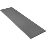 kochstation Arbeitsplatte KS-Universal, Stärke 28 mm, verschiedene Breiten und Farben grau 110 cm x 2,8 cm x 60 cm
