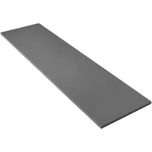kochstation Arbeitsplatte KS-Universal, Stärke 28 mm, verschiedene Breiten und Farben grau 110 cm x 2,8 cm x 60 cm