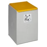 VAR Deckel für Kunststoffcontainer 60 l gelb