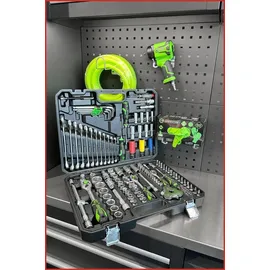 KS Tools COMPETITION 1/4+3/8+1/2 Steckschlüssel-Satz, 132-tlg., KFZ-Spezial