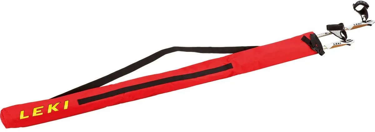 LEKI Pole Bag Nordic Walking 160/1 rot 160 cm