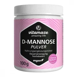 D-mannose Pulver Hochdosiert Vegan
