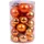 Mojawo 30tlg. Weihnachtskugeln orange Ø 4/5/6/7cm-myw99830-orange