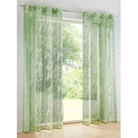 Heine Dekostore in grün, | Gr.: 175-x-140-cm