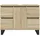 vidaXL Badschrank Sonoma-Eiche 80x33x60 cm Holzwerkstoff