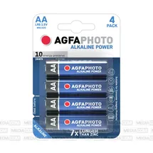 AgfaPhoto Batterie Alkaline AA 4 St.
