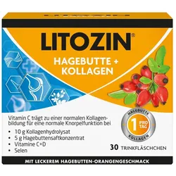 Litozin® Hagebutte + Kollagen Trinkfläschchen