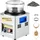 Vevor Mini KT-185 magnetische Tumbler 180 mm, Schmuck Poliermaschine und Finisher Maschine mit guter Zeitfunktion, schneller Verarbeitungsgeschwindigkeit für Leichtmetall, Nichteisenmetalle, 2000 RPM