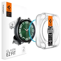 SPIGEN Glass tR EZ Fit 2 Pack Samsung Galaxy Watch6 Classic 47mm