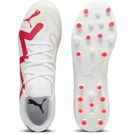 Puma Future Play MG Herren Puma White-Fire Orchid 45