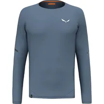Salewa Pedroc Dry Langarm-t-shirt - Java Blue - S