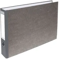 Exacompta Ordner Wolkenmarmor A3 quer 80 mm, grau