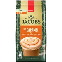 Jacobs Cappuccino Caramel, Getränkepulver mit löslichem Bohnenkaffee, Instant Kaffee, für 25 Getränke, 360 g