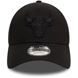 New Era 9Forty Chicago Bulls Cap schwarz One Size