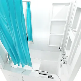 AcquaVapore Badewanne mit Tür 110 x 68 cm (S08D-C-L)