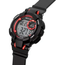 Sector R3251283001 EX-36 Digitaluhr Herrenuhr 45mm 100M - Schwarz