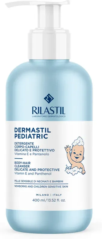 Rilastil Dermastil Körper- und Haarreiniger für Kinder, 400 ml