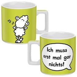 Sheepworld Tasse 'Ich muss erst mal gar nichts'