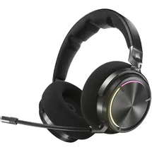 Corsair Virtuoso MAX Wireless Gaming-Headset mit Bluetooth – Dolby Atmos, SoundID, Aktive Geräuschunterdrückung, Mikrofon in Rundfunkqualität, Graphene-Treiber, für PC, Mac, PS5, PS4 – Kohlenstoff