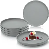 Sänger Dessertteller, Leeds Shadow | 6 teilig, Steingut |