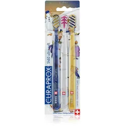 Curaprox Limited Edition Winter Wonderland Zahnbürsten 5460 Ultra Soft 3 St.