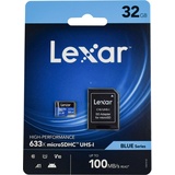 Lexar microSDXC 128GB UHS-I 633x + SD-Adapter