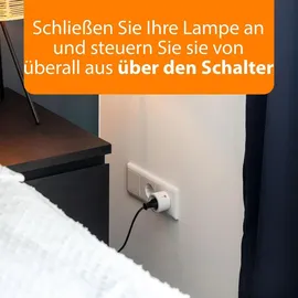 smartwares Smart-Home-Steckdose Weiß 2 St.