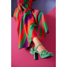 aniston shoes High-Heel-Sandalette Damen Grün 40