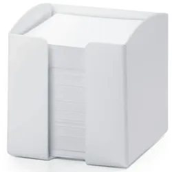 Durable Zettelkasten Trend 10x10x10,5cm weiß