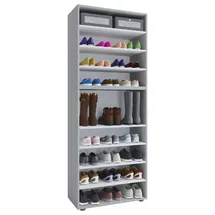 VCM Lona 70 x 183 x 37 cm grau / grau