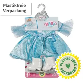 BABY born® BABY born Eisprinzessin 43cm, Eisprinzessinen-Kleid mit Schlittschuhen und Tiara für 43 cm Puppen, 836095 Zapf Creation