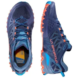 La Sportiva Bushido III Herren Deep Sea / Cherry Tomato 41