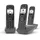 Gigaset AS490 Trio schwarz