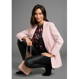LAURA SCOTT Blusentop geblümt Rosa/Schwarz 40