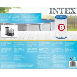 Intex Filterkartusche Typ B 29005
