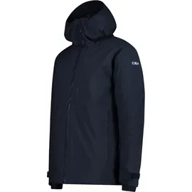 CMP MAN JACKET FIX HOOD Skijacke Black/Blue 58