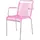 Fiam Mya Spaghetti Stapelsessel 57 x 52 x 85 cm pink