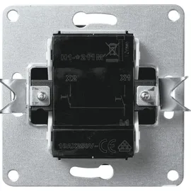 McPower Taster McPower ''Flair'' 2-fach, 250V/10A, UP, weiß