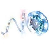 Logilink LED007 - RGB-LED-Band mit Fernbedienung (16 Farben, 4 Lichtmodi), selbstklebend, 3 m
